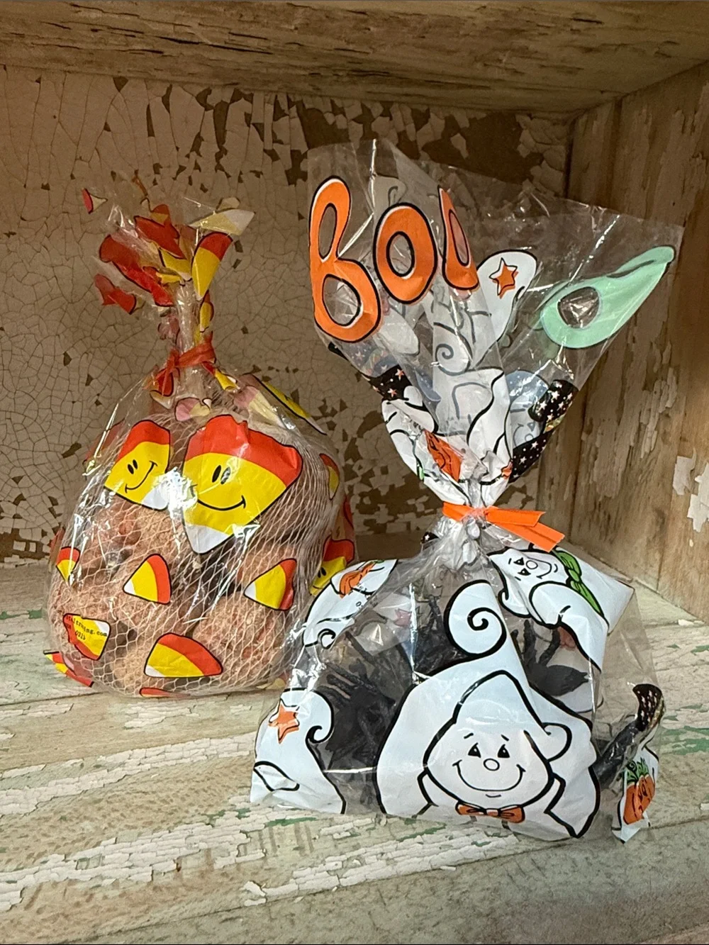 👻 🎃 New 12 Halloween Cellophane Bags